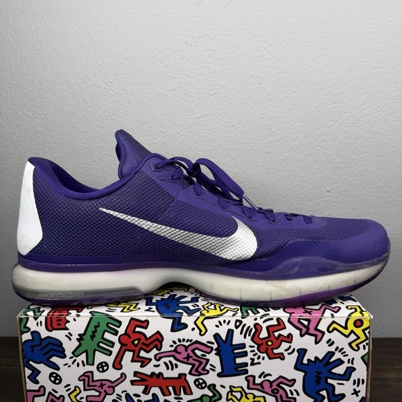 Nike Kobe 10 TB Court Purple Size 17‎ Good Condition 813030-501 Basketball Shoes main image 10